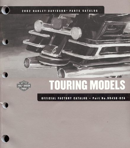 2002 harley-davidson touring models parts catalog manual-flhtcui-fltr-flhr-flhrc