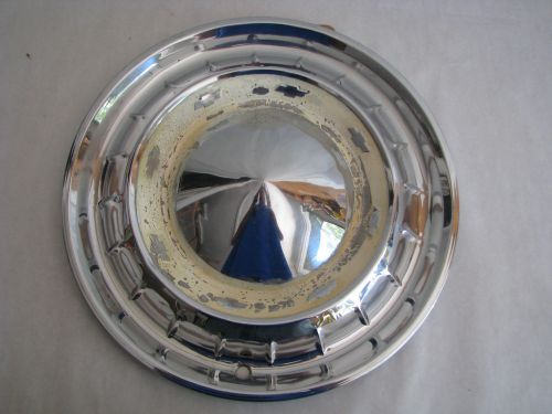 Vintage 50&#039;s-60&#039;s chevy bowtie hubcap ratrod - man cave