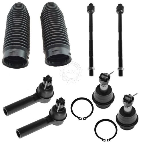 Steering &amp; suspension kit lh rh front set of 8 for 02-05 dodge ram 1500 new