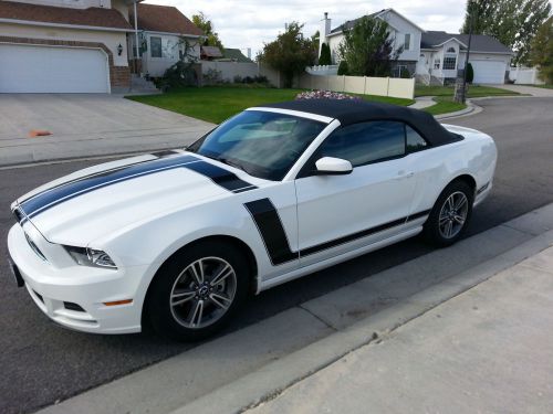 2013-2014 mustang boss style stripes hood fender and side stripes vinyl stickers