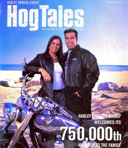 2003 may/jun harley hog tales magazine -guide to harley 100th &amp; hog 20th events