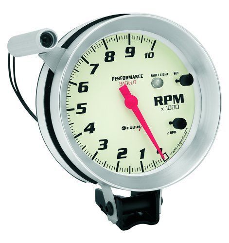 Equus 5&#034; shift light tachometer 10k / dis