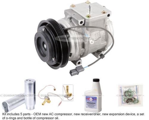 New air conditioning compressor kit - genuine oem ac compressor &amp; clutch + more