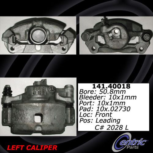 Centric parts 141.40018 front left rebuilt brake caliper with hardware