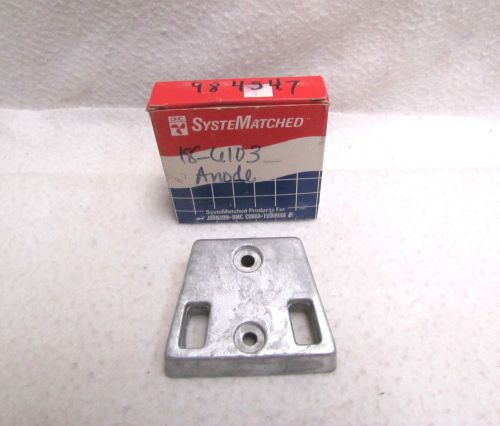 Omc/johnson/evinrude anode &amp; insert assy 0984547