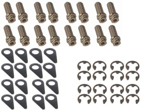 Stage 8 ford coyote 25 mm 10x1.50 mm locking header bolt 16 pc p/n 8914c