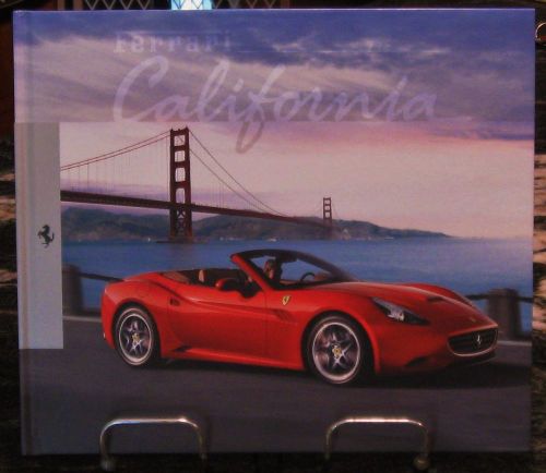 Mint official ferrari california  brochure- hardback