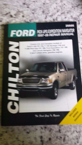 Chiltons 1997-2009 pickup/expetition/navigator repair manual