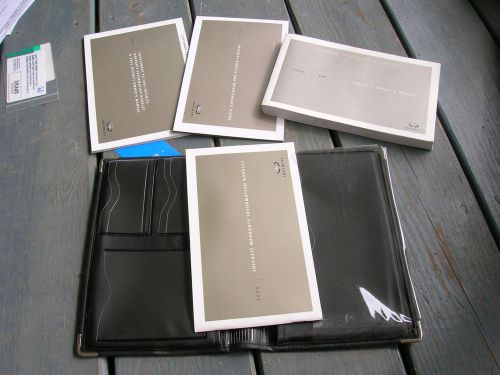 2005 05 infiniti g35 owner&#039;s manual set book free shipping buy me now