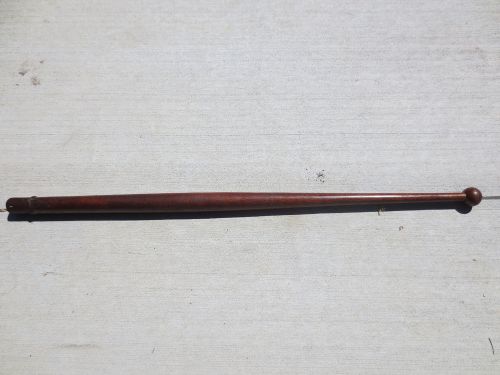 Vintage boat  36&#034;mahogany   flag   pole