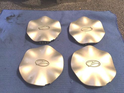 1999-2004 oldsmobile alero 4 center caps part # 9593826