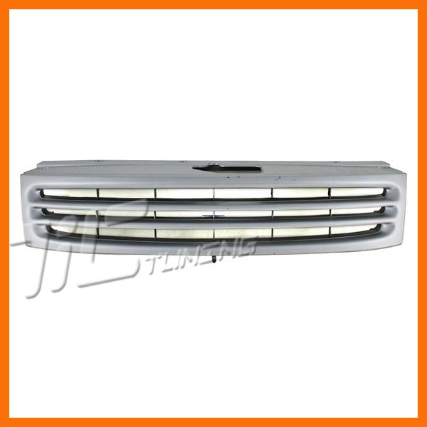 91 92 toyota tercel painted silver front plastic grille frame suv