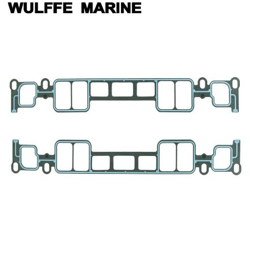 Intake gasket set 1996 &amp; later vortec 305 350 mercruiser 5.0 5.7 liter  18-0488