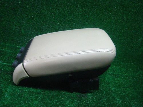 2010 saturn outlook oem bucket seat center console leather arm rest