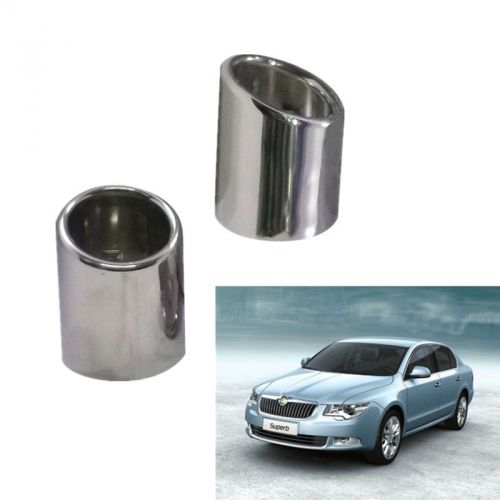 Bestsale 1 pair exhuast twin tail pipe 5l0071910 skoda vw golf /scirocco models