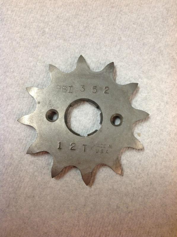 New pbi countershaft sprocket 352-12 c/s 12 tooth honda xr200r yamaha raptor 90