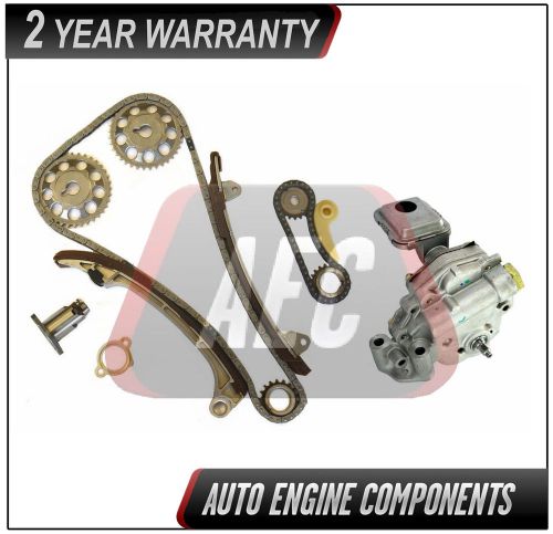 Timing chain kit &amp; oil pump set fits toyota scion camry 2.4 l 2azfe  #tp028