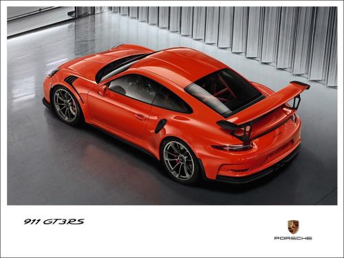 2015 porsche 911 991 gt3 rs poster print (80cm x 60cm) large