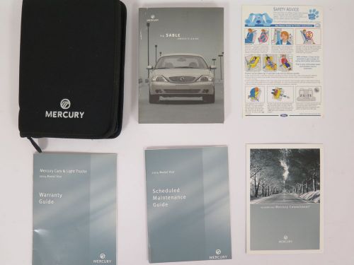 2004 mercury sable owners manual guide book