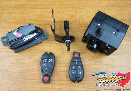 2015-2016 chrysler town &amp; country w/ power sliding doors remote start kit mopar