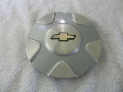 Chevy trailblazer oem wheel center cap machined finish sparkle silver 9593383