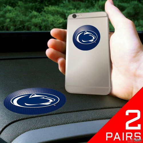 Fanmats - 2 pairs of penn state dashboard phone grips 13051