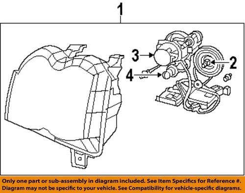 Jeep oem 55157485ag headlight-headlamp assembly