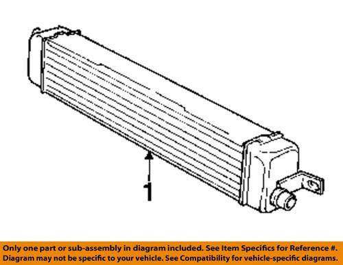 Gm oem 15009093 power steering oil cooler-power steering cooler