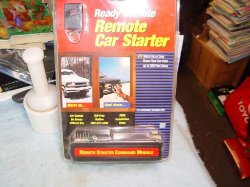 Remote car starter model 23723 - designtech ready remote deluxe complete in box