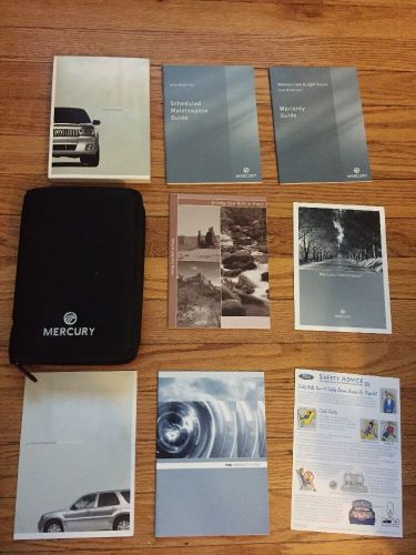 2006 mercury mariner owners manual