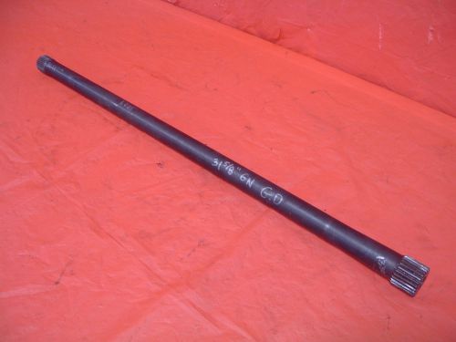 31 5/8&#034; gun drilled floater axle 31 spline gn quick change winters 1/2&#034; ford 9&#034;