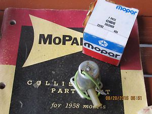 Nos mopar bowl vent solenoid 1982 dodge car truck 318 4240040