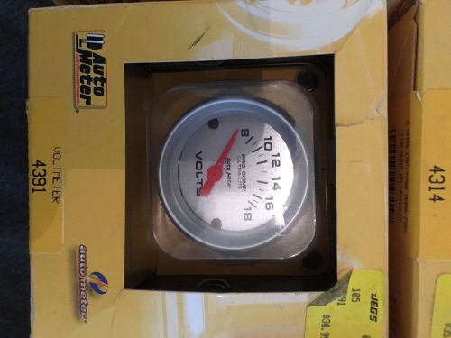 Auto meter 4391 volt gauge