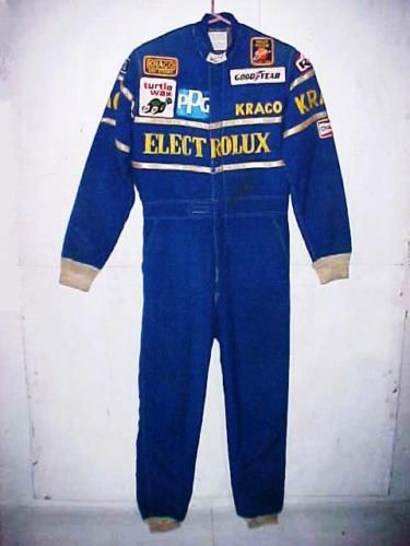 Michael andretti kraco racing suit signed autograph