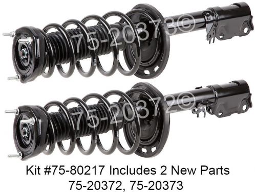 Pair new complete rear right &amp; left strut shock coil spring assembly