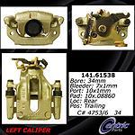 Centric parts 142.61538 rear left rebuilt caliper with pad