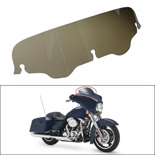 For harley electra street glide touring 4&#034; light smoke windshield windscreen