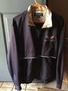 Cutter &amp; buck cb weathertec corvette c5 logo jacket medium