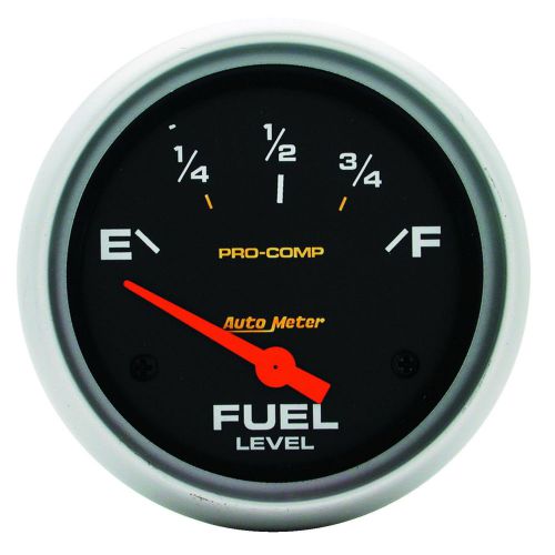 Auto meter 5415 gauge 2-5/8&#034; pro-comp fuel level gauge
