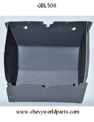 68 - 69 chevelle el camino malibu glove box liner no air