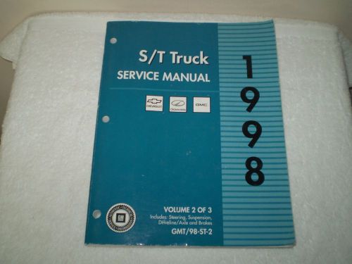 S/t truck service manual volume 2(1998  softback)