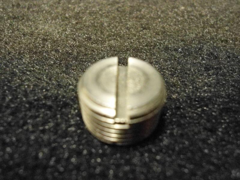 Pipe plug #22-31704 1977-82 mercury mercruiser sterndrive i/o driveshaft part #2