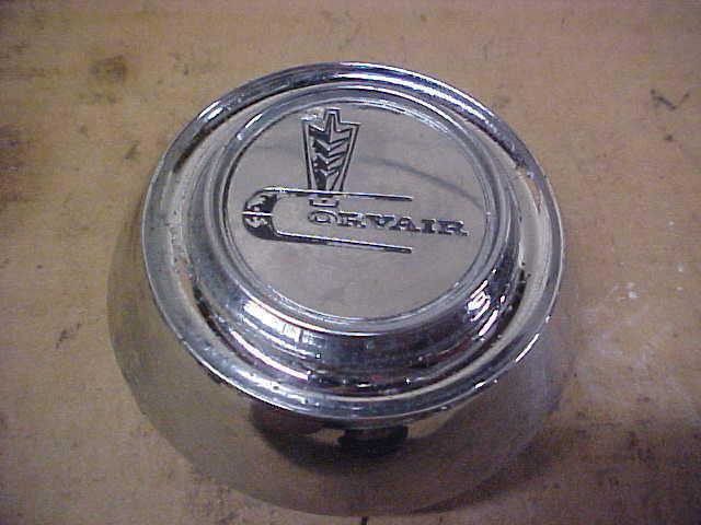 Corvair steering wheel horn button - 1960-63 700 monza  (used)