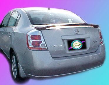 Painted nissan sentra custom style spoiler 2007-2011