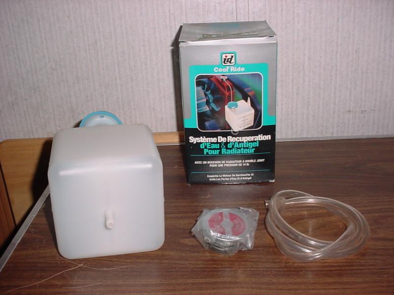 Nos universal fit auto coolant and anti-freeze return system