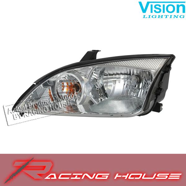 L/h headlight driver side lamp kit unit 2005-2007 ford focus 3dr 4dr 5dr