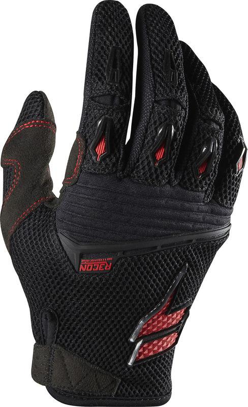 Shift assault blocked black / red glove  motocross dirtbike atv mx 2014 gloves