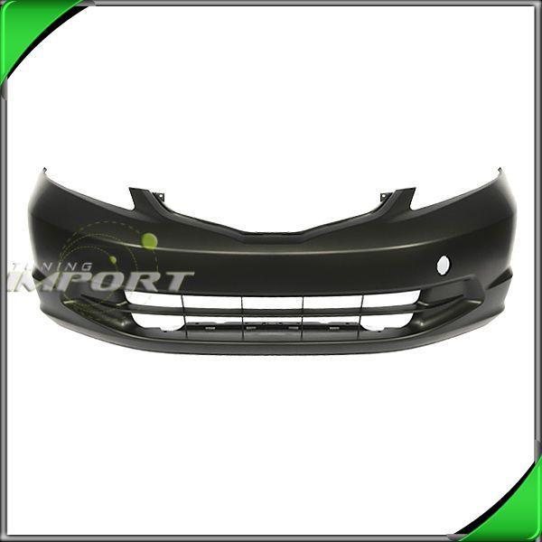 09-12 honda fit hatch dx/lx primered black plastic sedan front bumper cover new