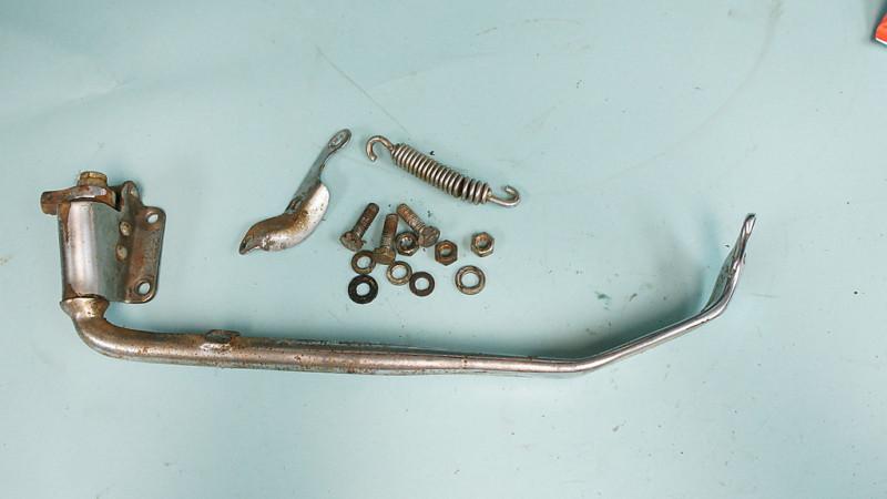 1952 harley el rigid pan fl fle knucklehead panhead hydraglide oem side stand