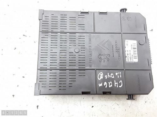 2006 citroen c4 fuse box under the panel 1600hdi 9661940480